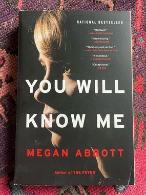 3/$20💥Award Winner, Megan Abbott You Will Know Me, Large Print Thriller Book